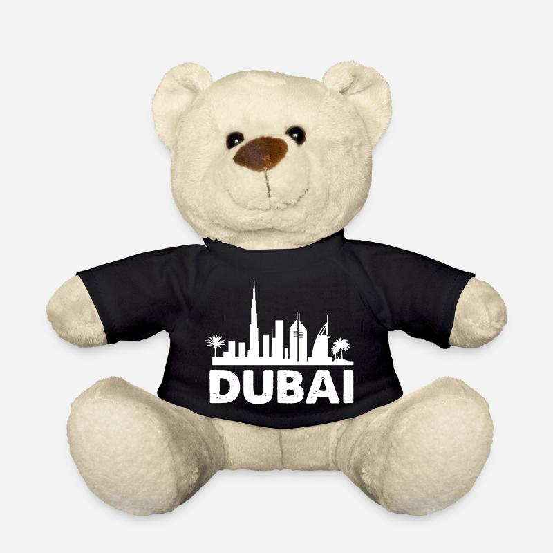 dubai skyline - Teddy - Schwarz