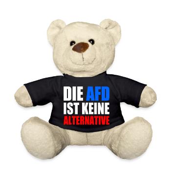 die afd ist keine alternative - Teddy - Schwarz - Vorne