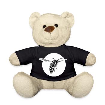 Guêpe - Abeille - Insecte - Nounours - noir - Devant