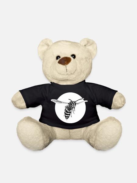 Wespe - Biene - Insekt - Teddy - Schwarz