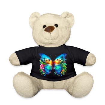 Schmetterling - Teddy - Schwarz - Vorne