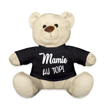 OMA. MUTTERTAG. ALLES GUTE ZUM OMA-TAG. ICH LIEBE DICH - Teddy - Schwarz - Vorne