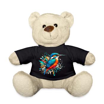 Martin-pêcheur - Nounours - noir - Devant