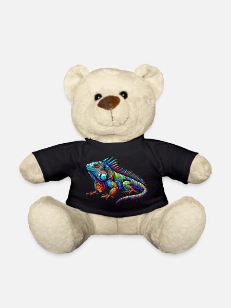 Leguan - Teddy - Schwarz