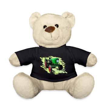 Dieselross F12 Oldtimer Traktor - Teddy - Schwarz - Vorne