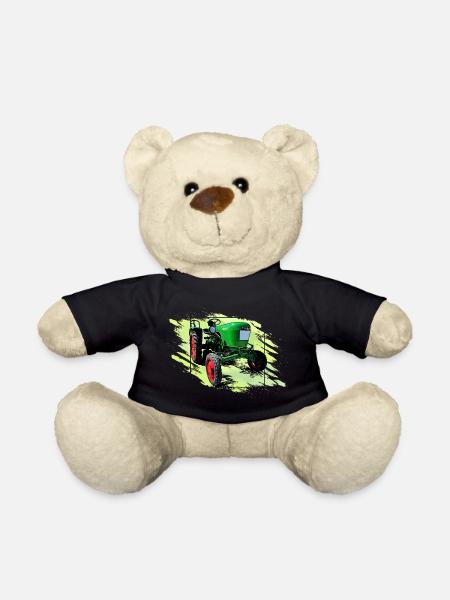 Dieselross F12 Oldtimer Traktor - Teddy - Schwarz