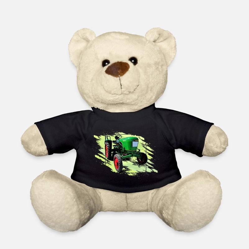 Dieselross F12 Oldtimer Traktor - Teddy - Schwarz
