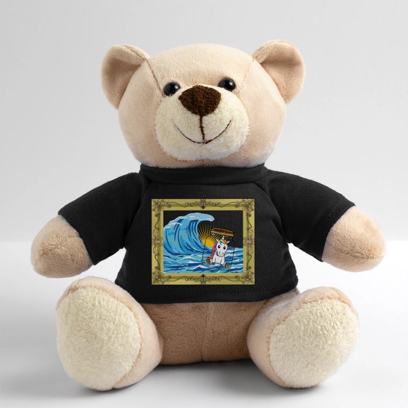 Message d’anniversaire de licorne dans une bouteille Nounours