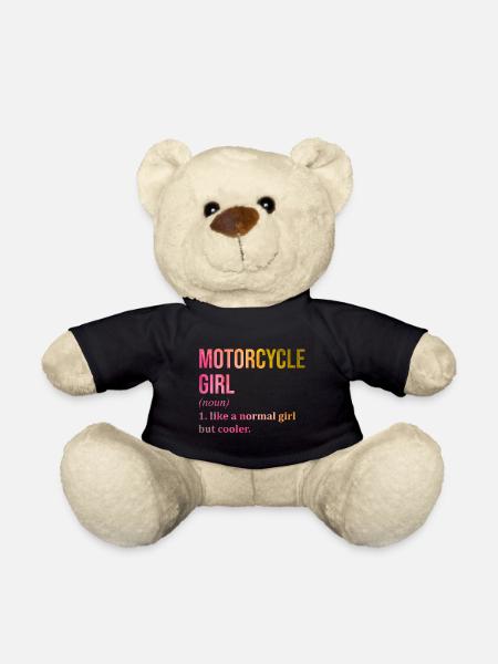 Motorrad Motorrad Motorrad Motorrad - Teddy - Schwarz