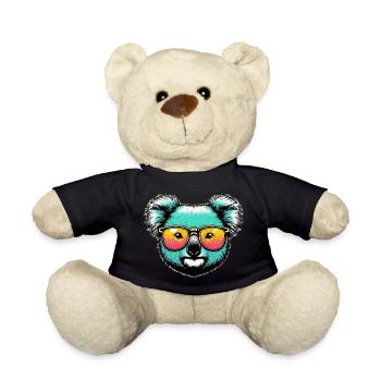 Koala - Teddy Bear - black - Front
