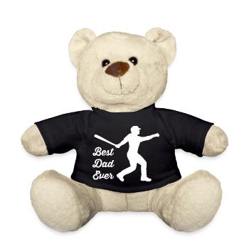 Base-ball - Nounours - noir - Devant