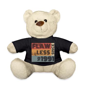 33. Anniversaire Sans défaut depuis 10/1991 - Nounours - noir - Devant