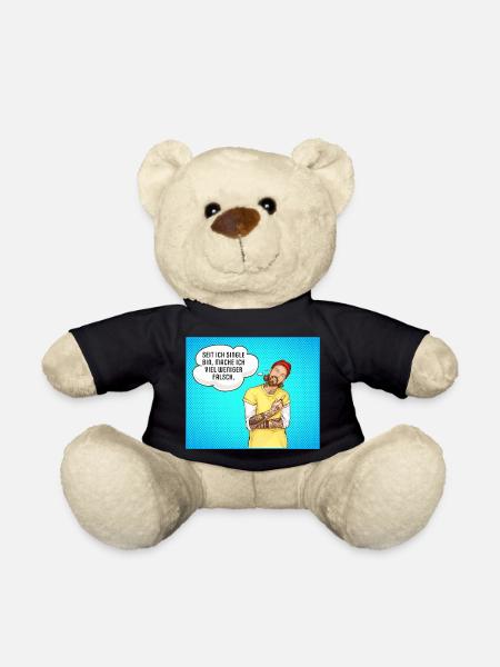 Seit ich Single bin mache ich viel weniger falsch - Teddy - Schwarz