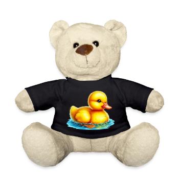 Caneton Canard Canard Canard - Nounours - noir - Devant