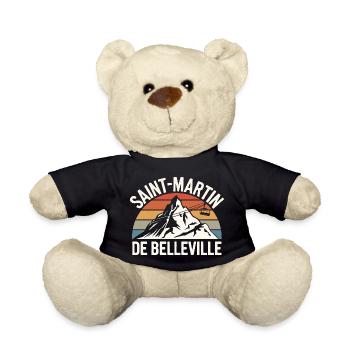 Saint-Martin-de-Belleville - Nounours - noir - Devant