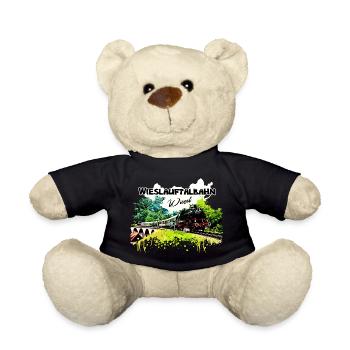 Wieslauftalbahn Schwäbische Waldbahn Wiesel - Teddy - Schwarz - Vorne