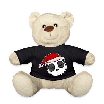 Panda Christmas Christmas Advent - Teddy Bear - black - Front