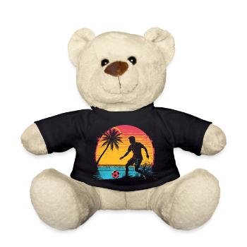 Footballeur - Nounours - noir - Devant
