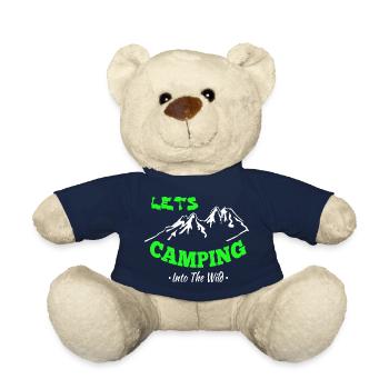 Camping Zelten Erlebnis in der Wildnis - Teddy - French Navy - Vorne