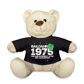 Year of construction 1975 - Teddy Bear - black - Front