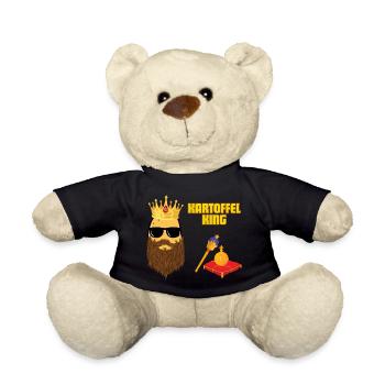 Potato King - Teddy Bear - black - Front