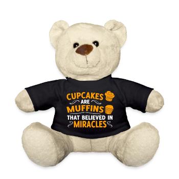Baker Cupcakes - Teddy Bear - black - Front