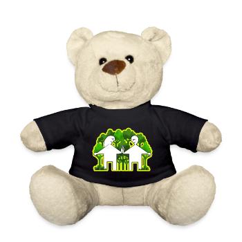 Paar und grünes Leben - Teddy - Schwarz - Vorne