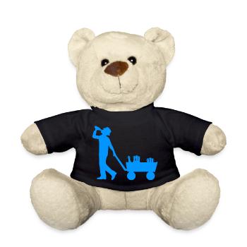 Fête des pères - Nounours - noir - Devant