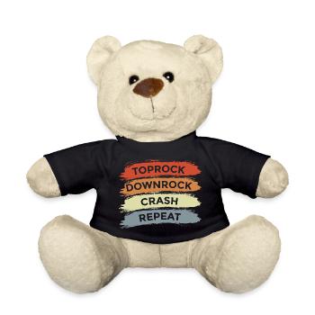 Toprock Downrock Crash Repeat - Teddy - Schwarz - Vorne