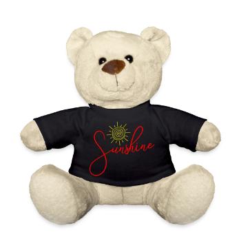 Sonnenschein Sonne Symbol - Teddy - Schwarz - Vorne