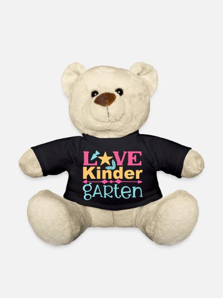 Liebe Kindergarten - Stern und Pfeil - Teddy - Schwarz