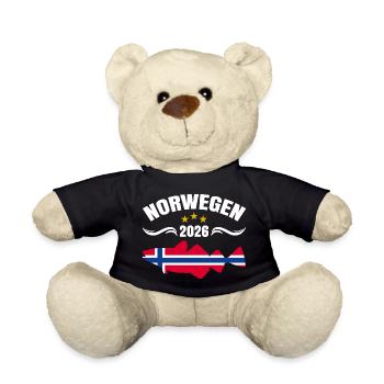 Voyage de pêche en Norvège 2026 - Nounours - noir - Devant