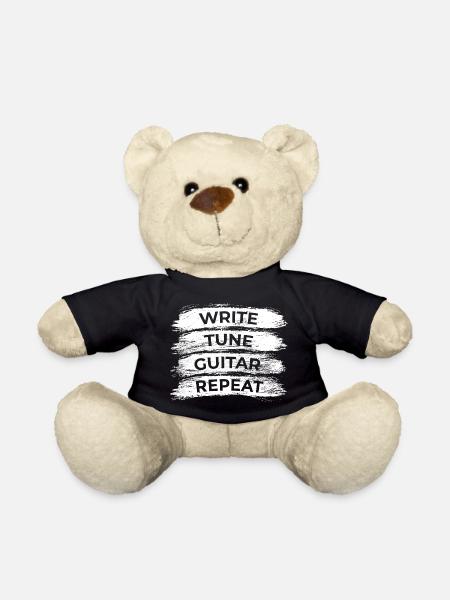 Gitarrenspieler Routine - Teddy - Schwarz