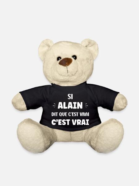 Wenn Alain sagt, dass es wahr ist - Teddy - Schwarz