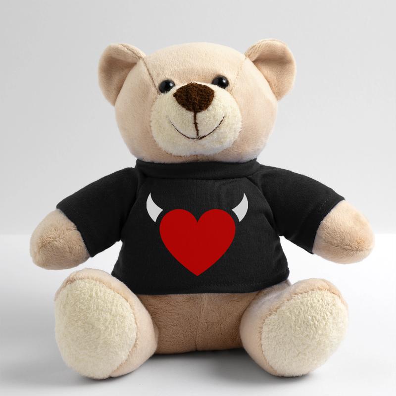 Petites Cornes de Cœur de Diable Nounours