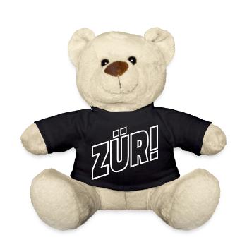 Zurich - Nounours - noir - Devant