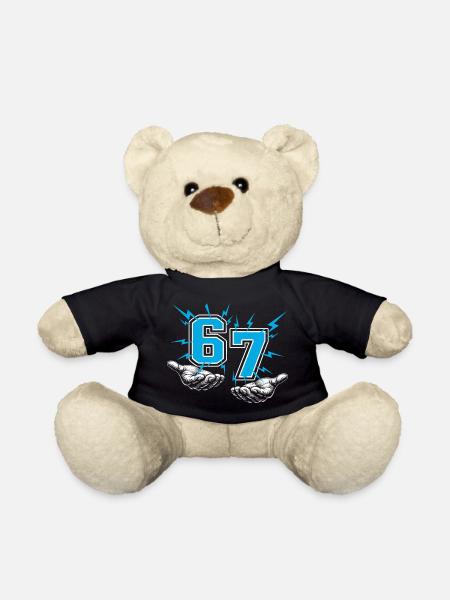 67 six seven - Teddy - Schwarz