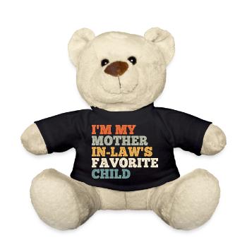 Stepmother's favorite child - Teddy Bear - black - Front
