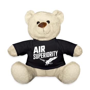 Air Superiority - Teddy Bear - black - Front