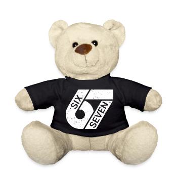 Six Seven Meme - Teddy - Schwarz - Vorne