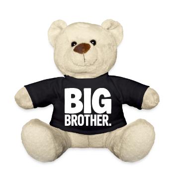 Big Brother Surveillance - Teddy Bear - black - Front