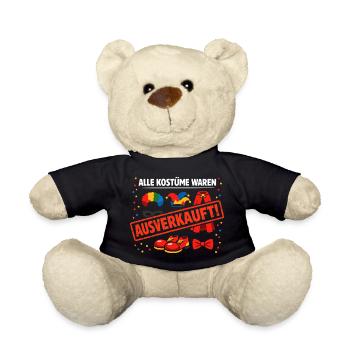 Alle Kostüme Waren Ausverkauft Fasching - Teddy - Schwarz - Vorne
