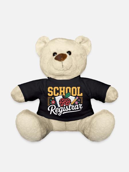 Schulsekretärin Organisation Und Wertschätzung - Teddy - Schwarz