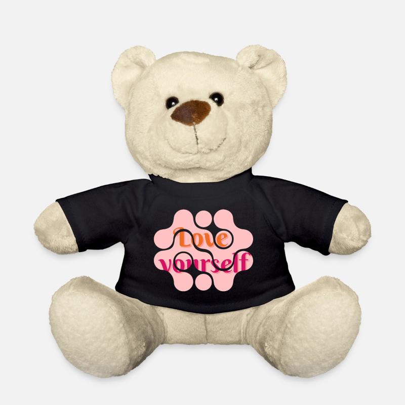 love yourself - Teddy Bear - black