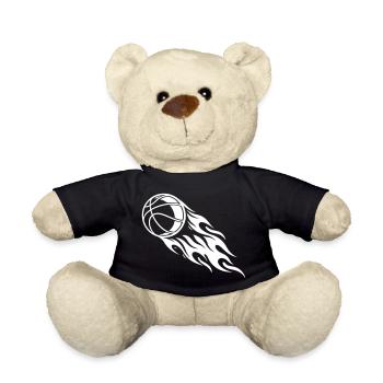 Basketball Feuer - Teddy - Schwarz - Vorne