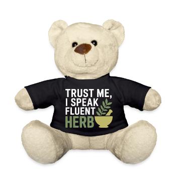 Certified Clinical Phytotherapy Specialist Gear  - Teddy Bear - black - Front