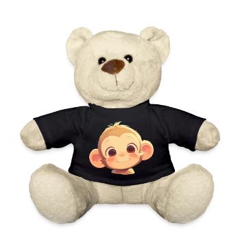 Macaque Macaque - Teddy Bear - black - Front