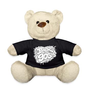 Back to the 90s Graffiti - Teddy - Schwarz - Vorne