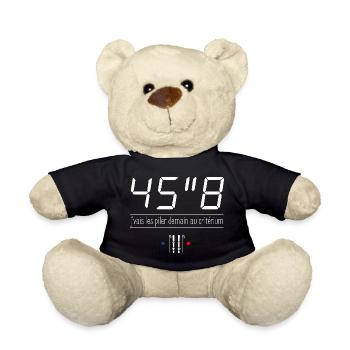 45"8 - J'vais les piler demain au critérium - Nounours - noir - Devant