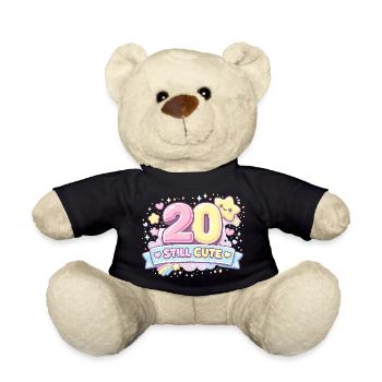 Pastel 20 Still Cute Design - Teddy Bear - black - Front